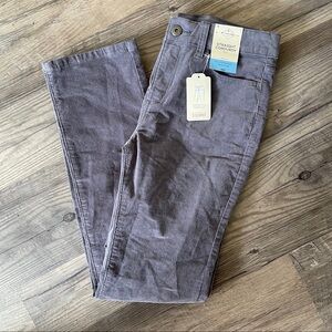 St. John's Bay Straight Corduroy Pants in Taupe